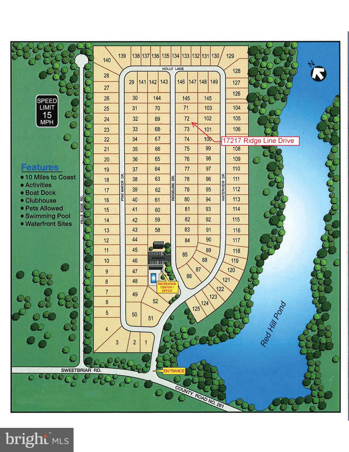 17217 Ridge Line Drive, Unit 72 Lewes, DE 19958 - Photo 30 of 34 Community Map