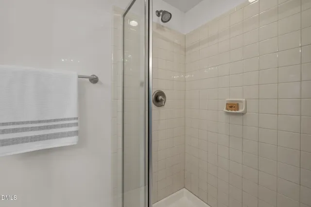 a view of back yard of the house