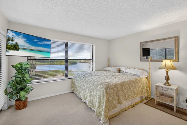 a view of a swimming pool with a yard