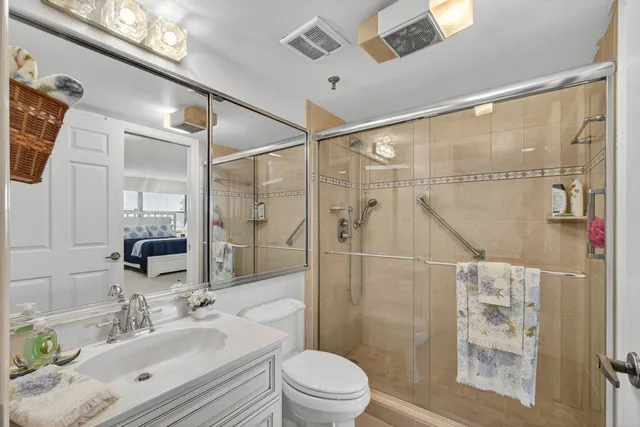 a view of a lake with a lake