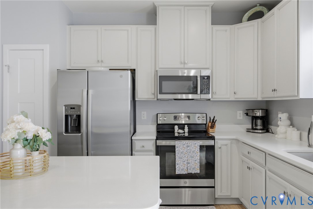 4120 Jefferson Rdg Drive Midlothian, VA 23112 - Photo 6 of 19 Kitchen featuring white shaker-style cabinetry, st