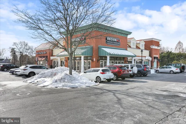 a car parked in front of a building