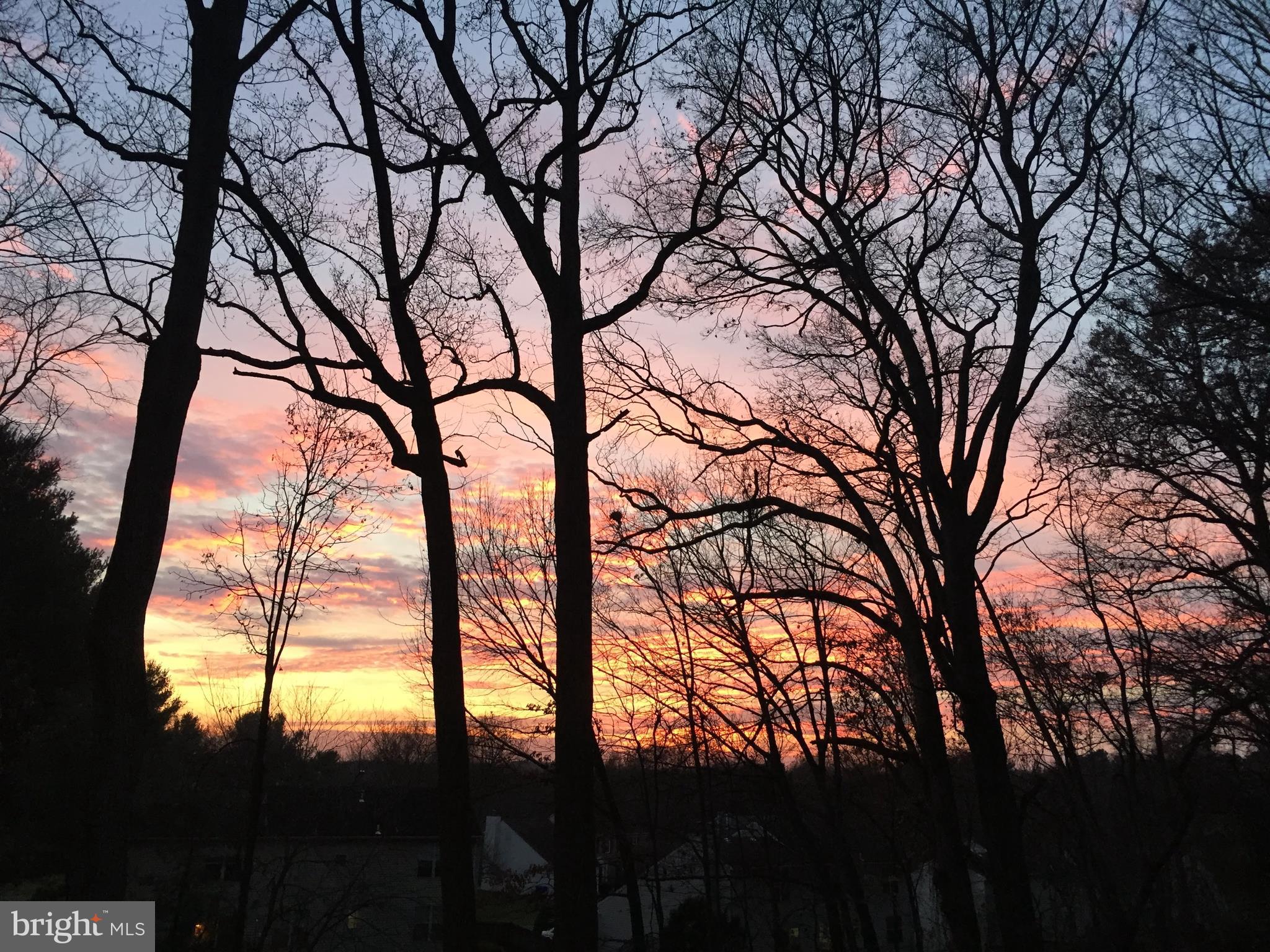 116 Stonegate Drive Silver Spring, MD 20905 - Photo 27 of 30 Sunset View From the Deck