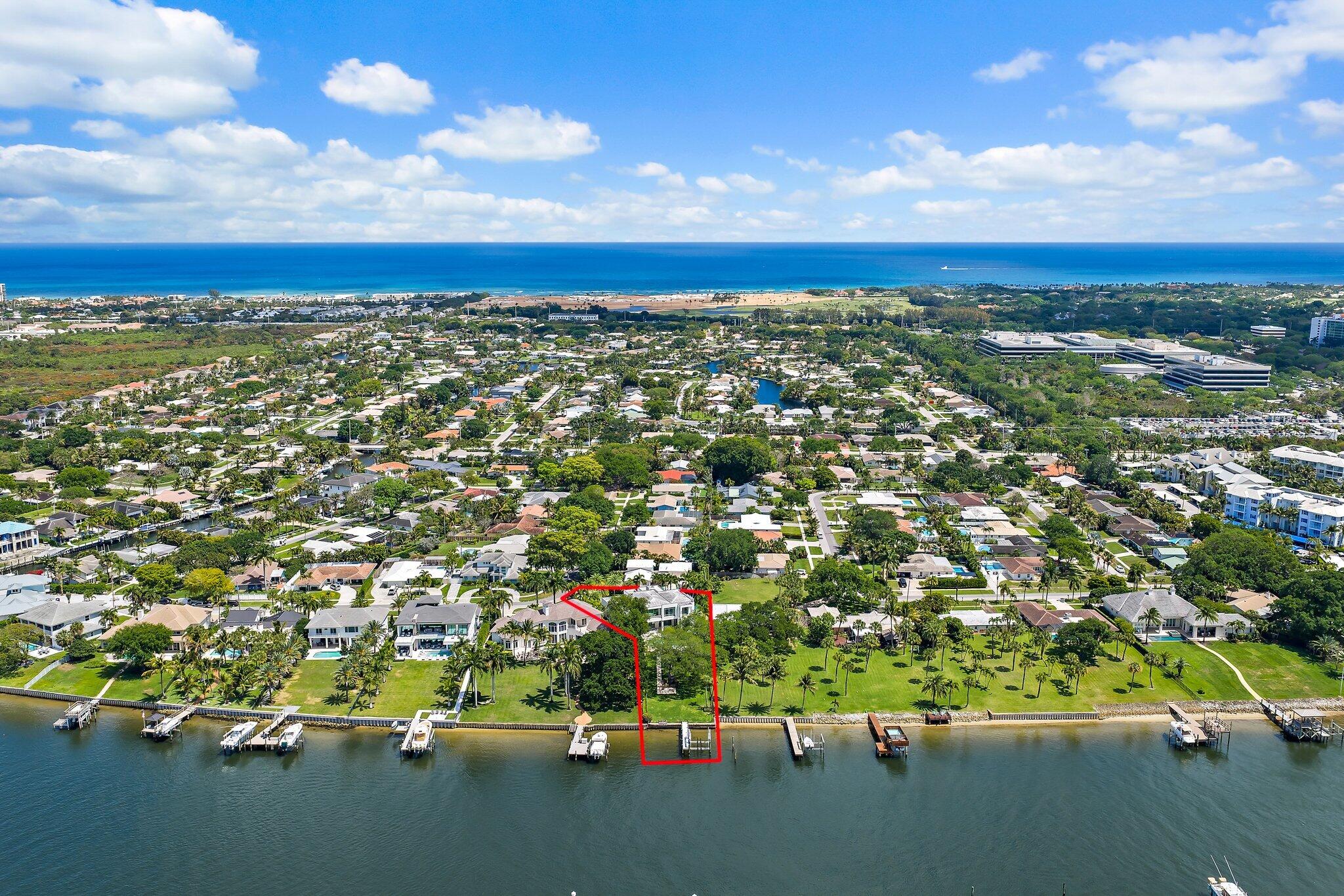 2162 Radnor Road North Palm Beach, FL 33408 - Photo 47 of 71 Aerial facing East