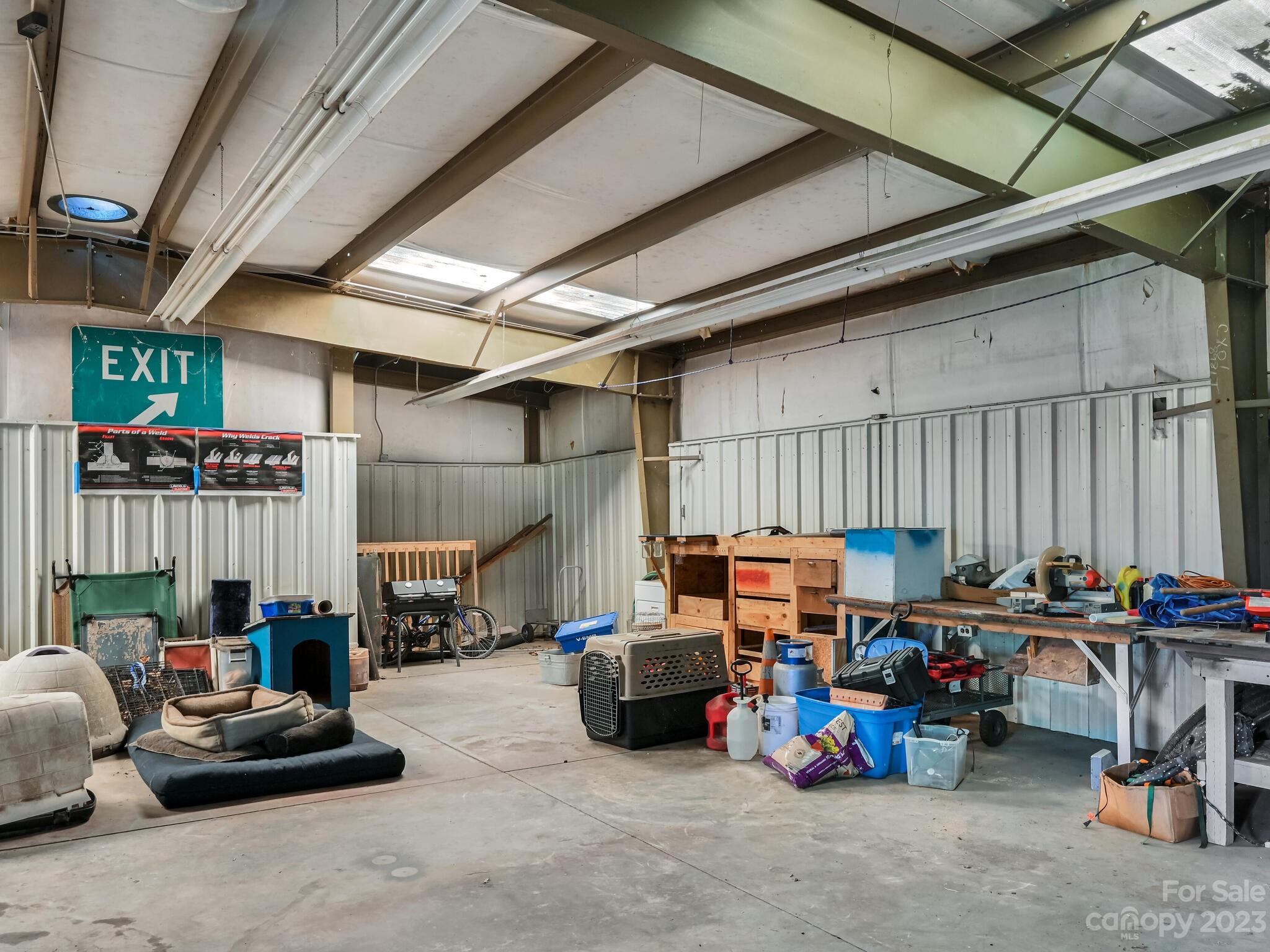 843 North Fork Road Barnardsville, NC 28709 - Photo 33 of 37 a view of parking garage with cars