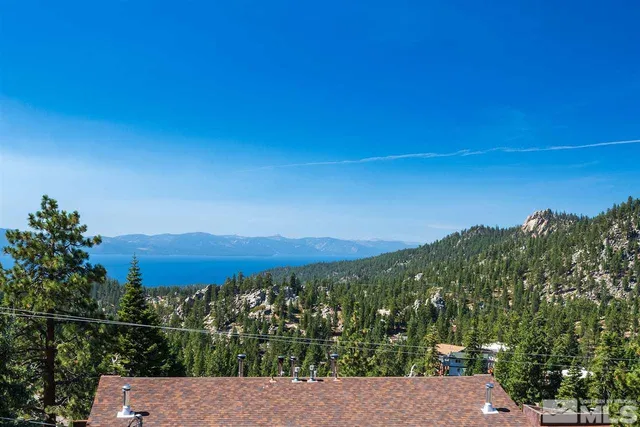 a view of a dining room with furniture a fireplace and wooden floor