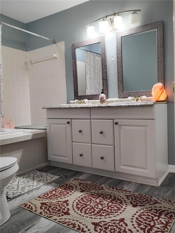 3073 Shadow Walk Lane Tucker, GA 30084 - Photo 23 of 48 a bathroom with a sink and a mirror