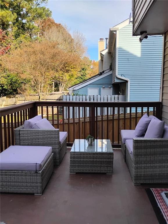 3073 Shadow Walk Lane Tucker, GA 30084 - Photo 41 of 48 a balcony with a couch