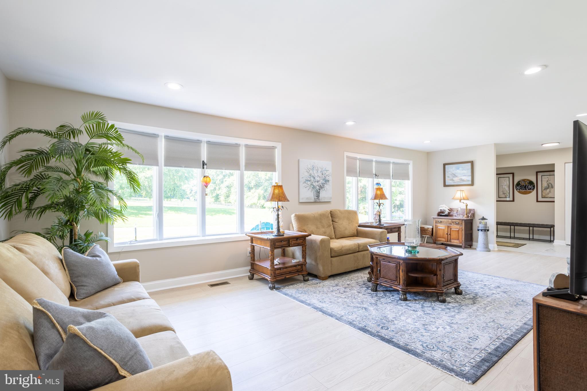 13829 Manor Glen Road Baldwin, MD 21013 - Photo 6 of 82 Living Room with 2 Bay Windows