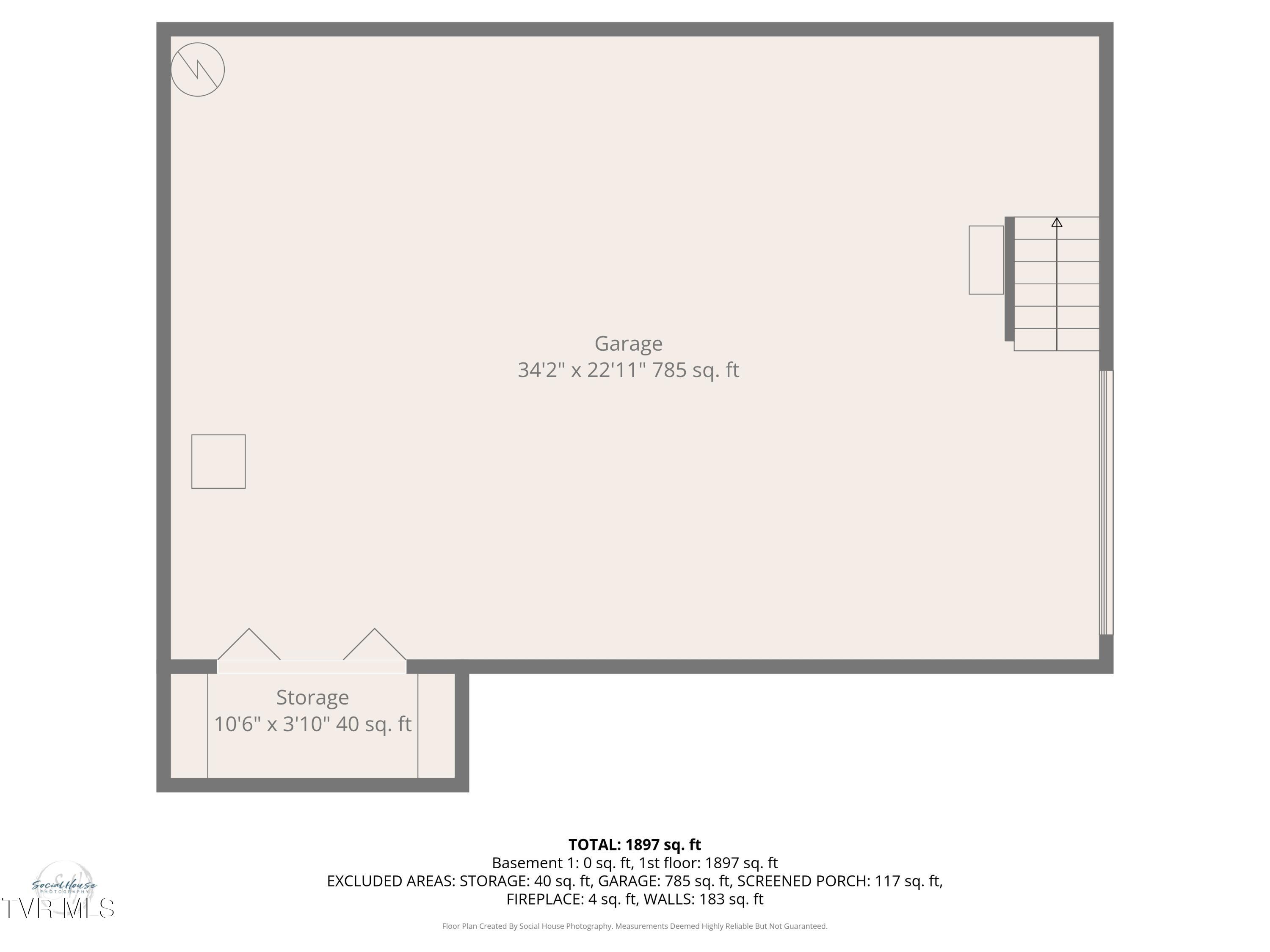 1308 Reedy Creek Road Bristol, TN 37620 - Photo 57 of 59 1-Floorplan_1
