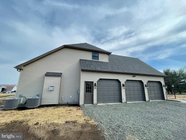 a front view of house