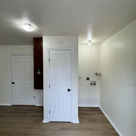 wooden floor in an empty room