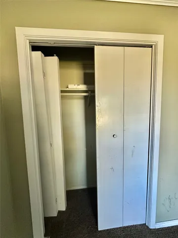 a view of walk in closet