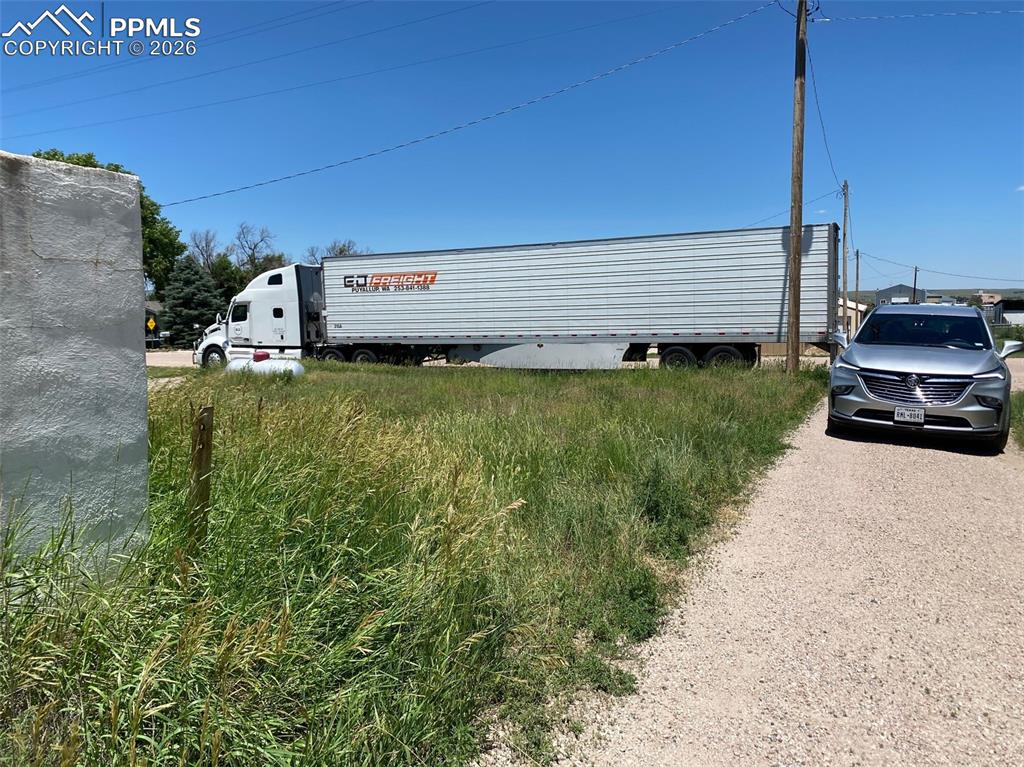 344 3rd Street Calhan, CO 80808 - Photo 2 of 5 a view of a back yard of the house