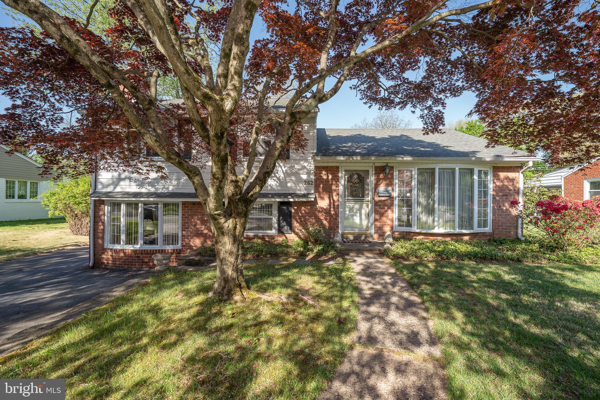 262 Lewis Road Springfield, PA 19064 - Photo 1 of 11 a front view of house with yard and green space