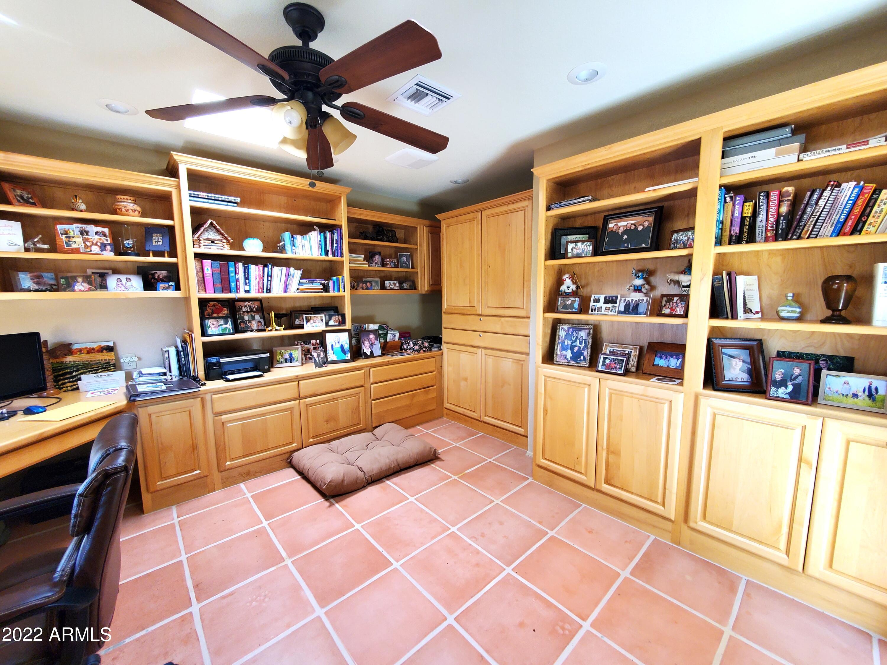 18629 East Avenida Del Ray Rio Verde, AZ 85263 - Photo 17 of 18 Office with view of course