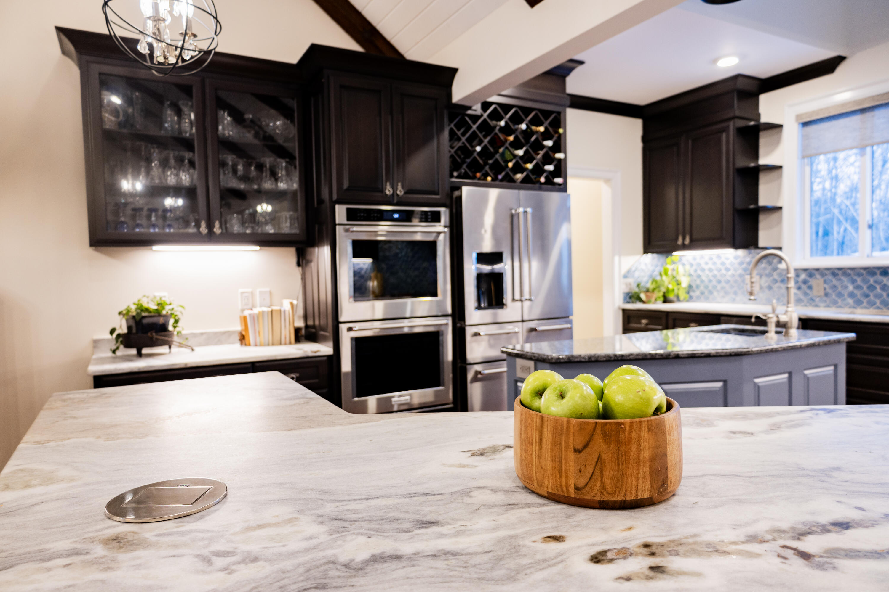 5600 Mt Tabor Road Blacksburg, VA 24060 - Photo 20 of 99 a kitchen with stainless steel appliances granite countertop a sink and a stove