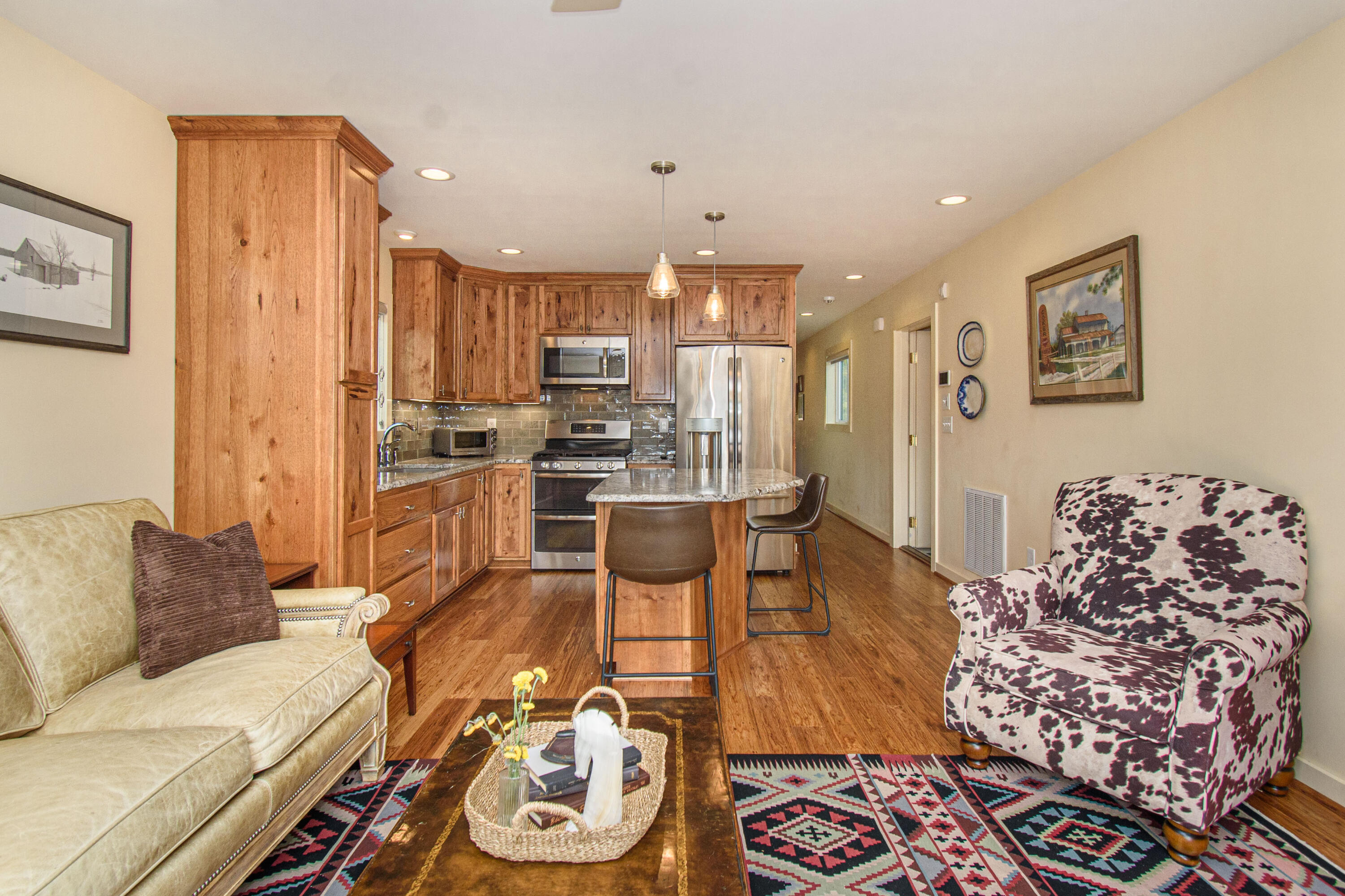 5600 Mt Tabor Road Blacksburg, VA 24060 - Photo 63 of 99 a living room with furniture and a rug