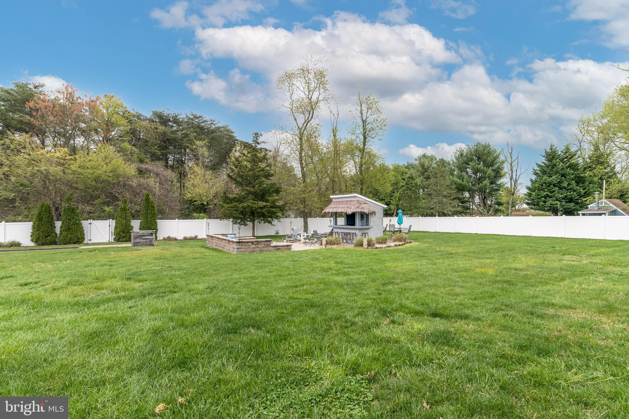 758 Kettle Run Road Marlton, NJ 08053 - Photo 39 of 53 Yard view of Tiki bar