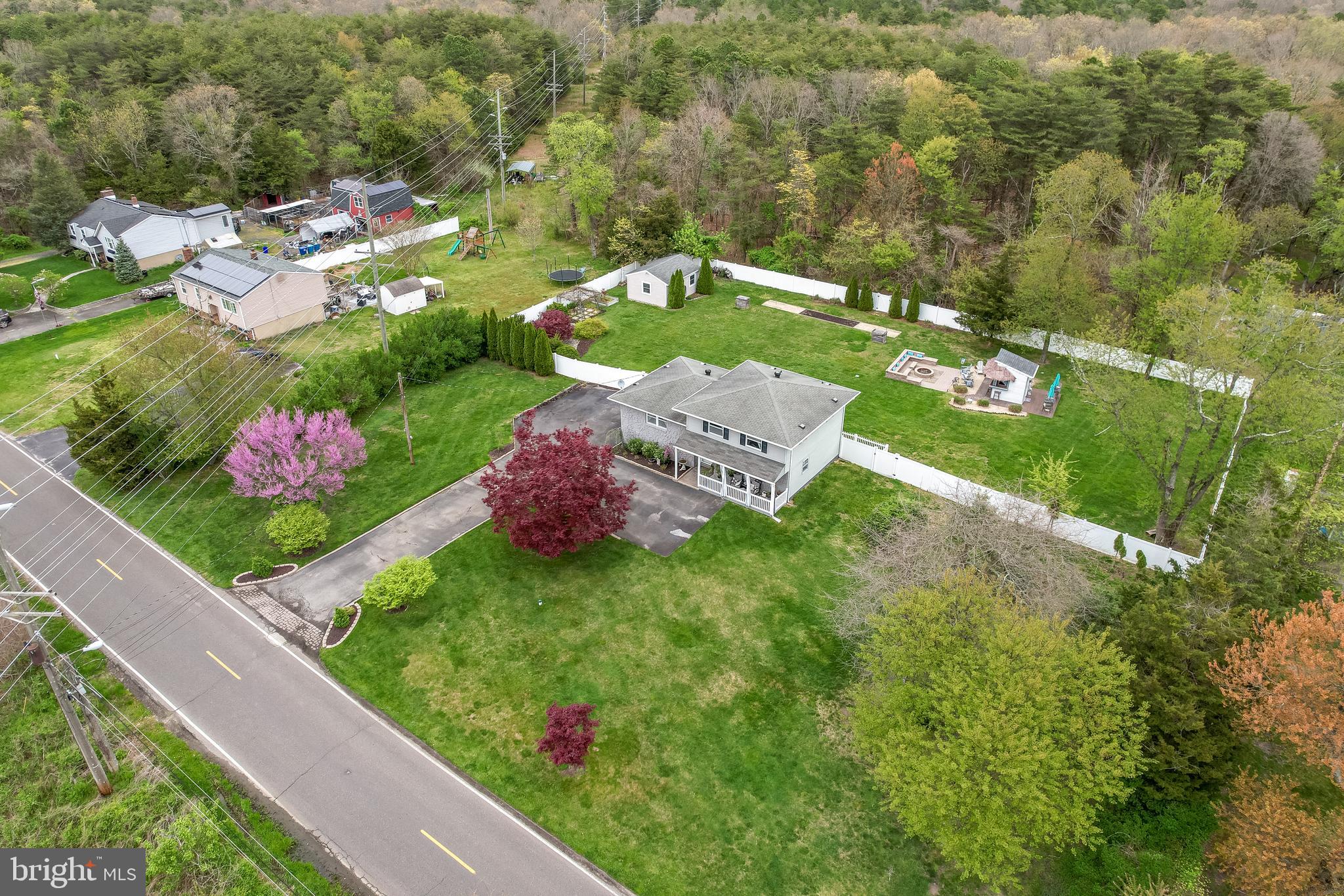 758 Kettle Run Road Marlton, NJ 08053 - Photo 49 of 53 Right side aerial view