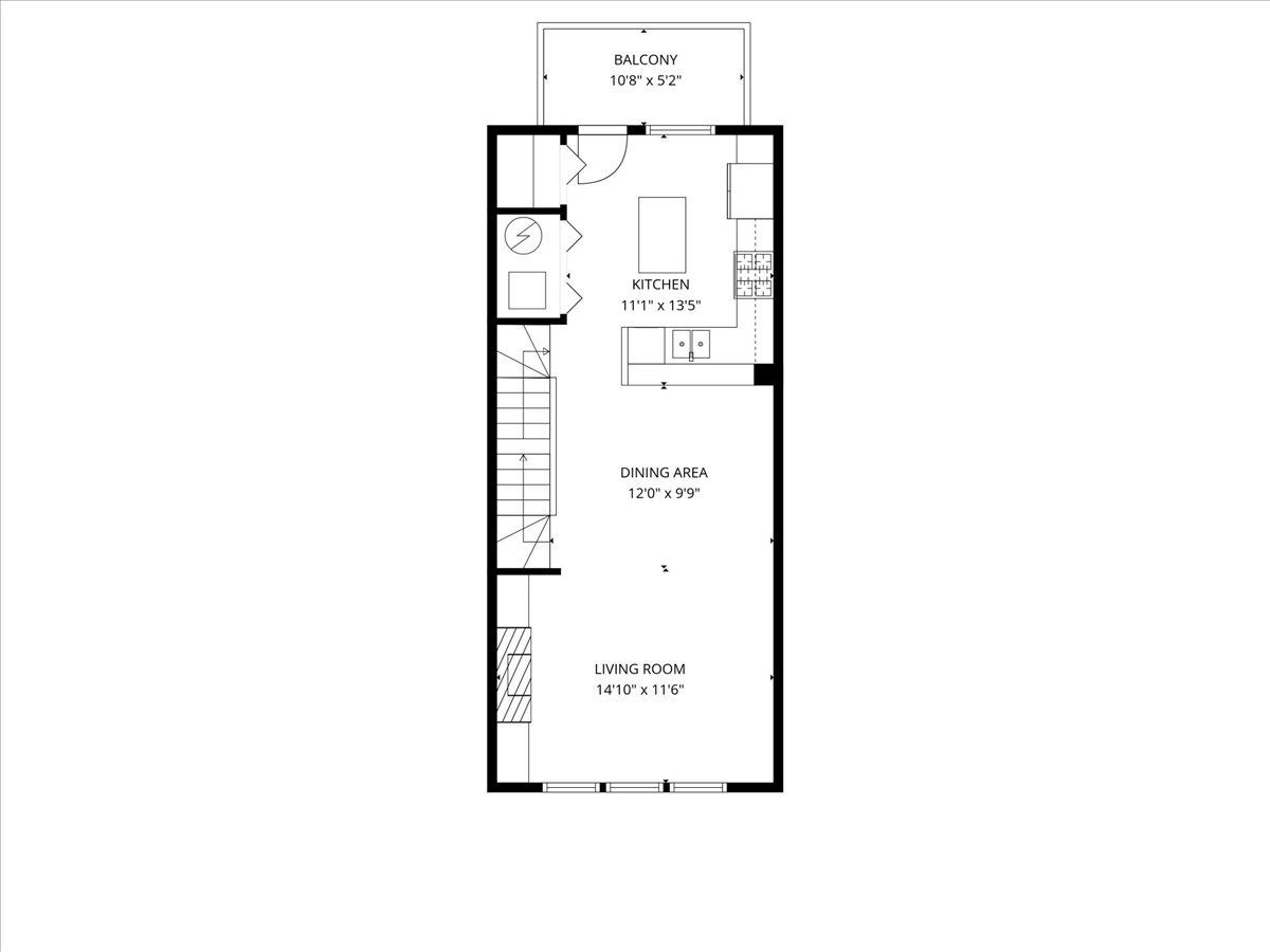 634 West Oak Street Chicago, IL 60610 - Photo 32 of 34 a picture of a floor plan