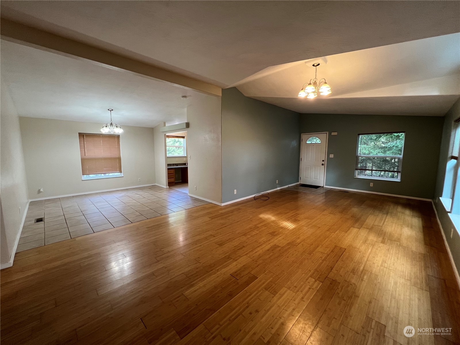 827 Cousins Road, Unit 27 Chehalis, WA 98532 - Photo 8 of 38 wooden floor in an empty room with a window