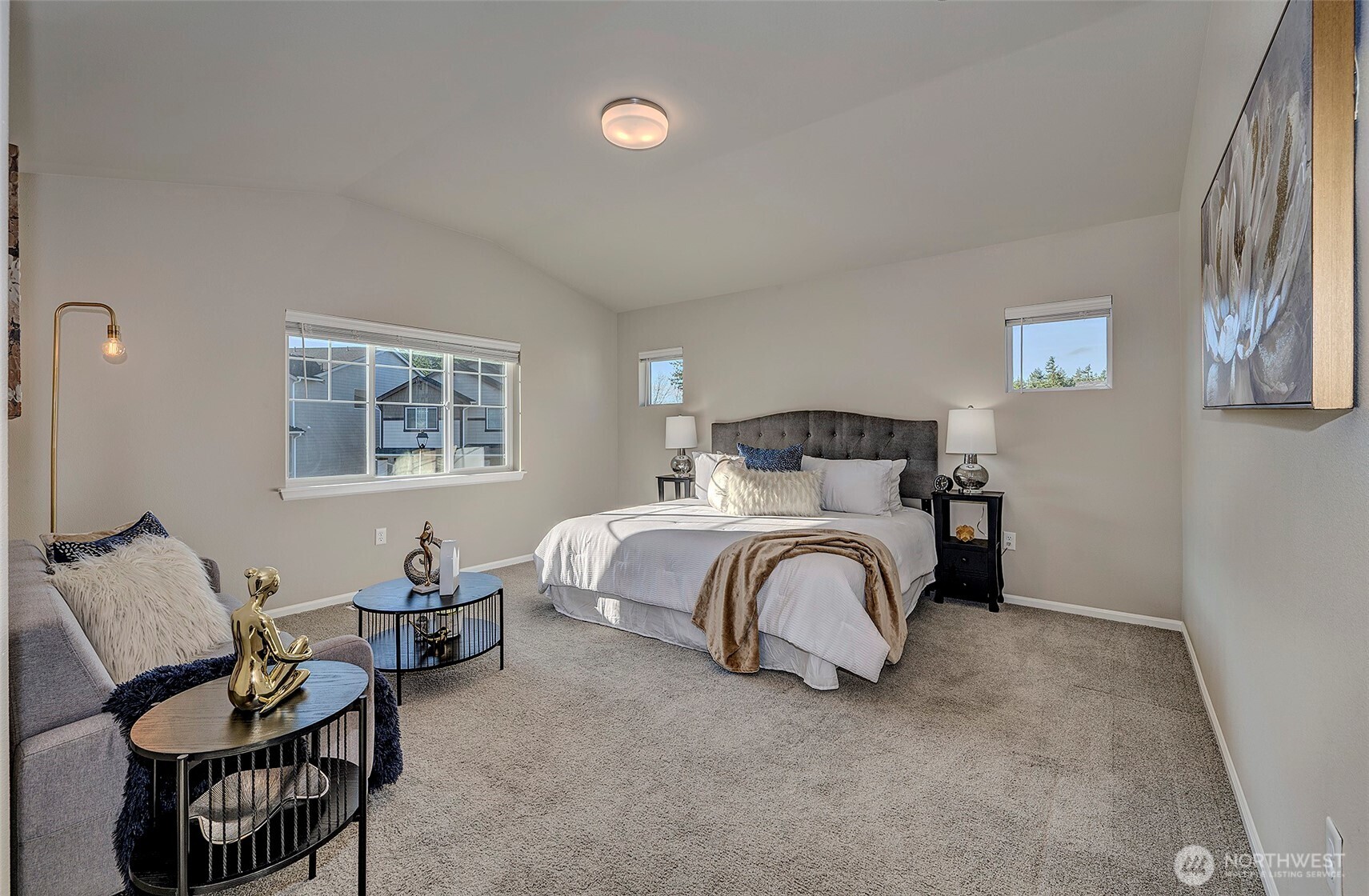 28902 239th Avenue Southeast Maple Valley, WA 98010 - Photo 22 of 36 a bedroom with a bed and chair