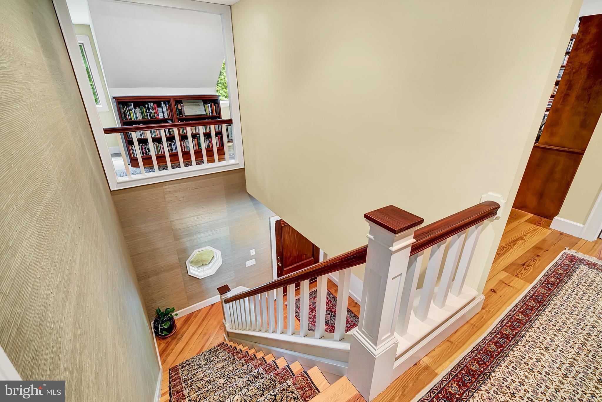 20022 Trappe Road Bluemont, VA 20135 - Photo 41 of 97 a view of staircase with lots of frames on wall and a window