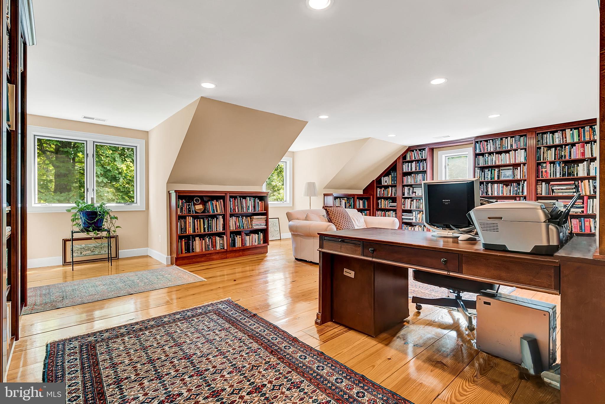 20022 Trappe Road Bluemont, VA 20135 - Photo 42 of 97 a living room with furniture and a book shelf