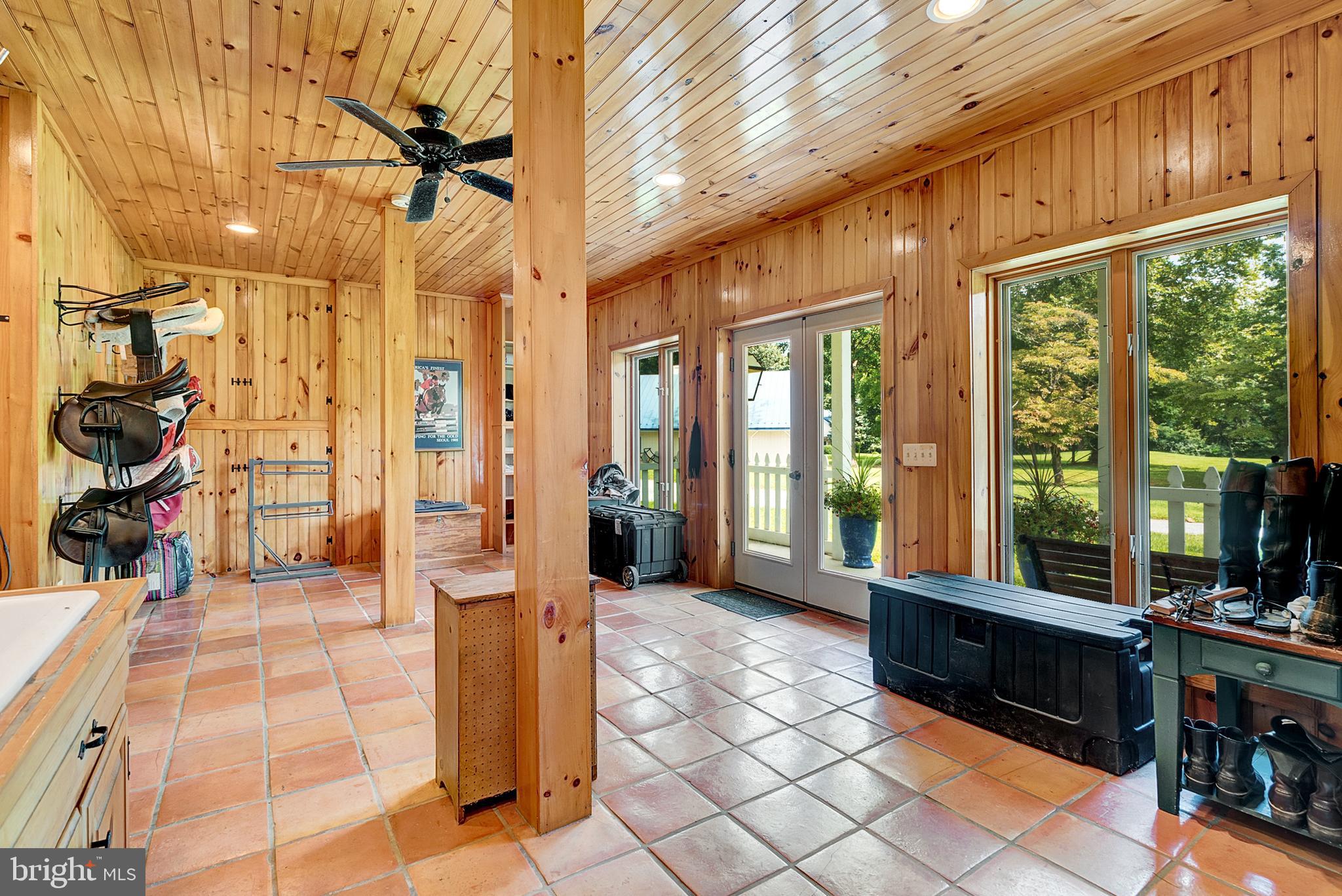 20022 Trappe Road Bluemont, VA 20135 - Photo 60 of 97 a lobby with furniture and a floor to ceiling window