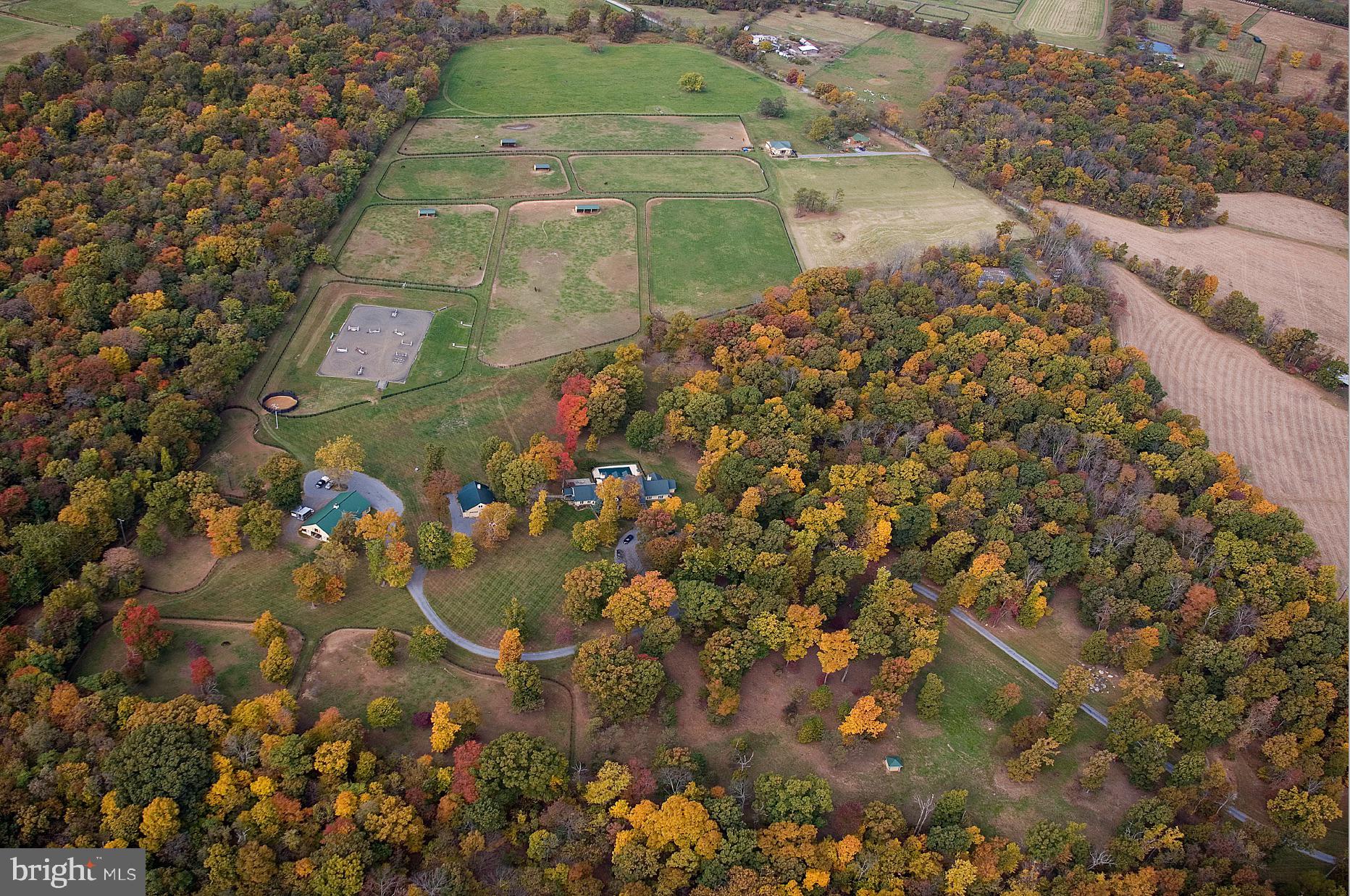 20022 Trappe Road Bluemont, VA 20135 - Photo 82 of 97 Fall Aerial