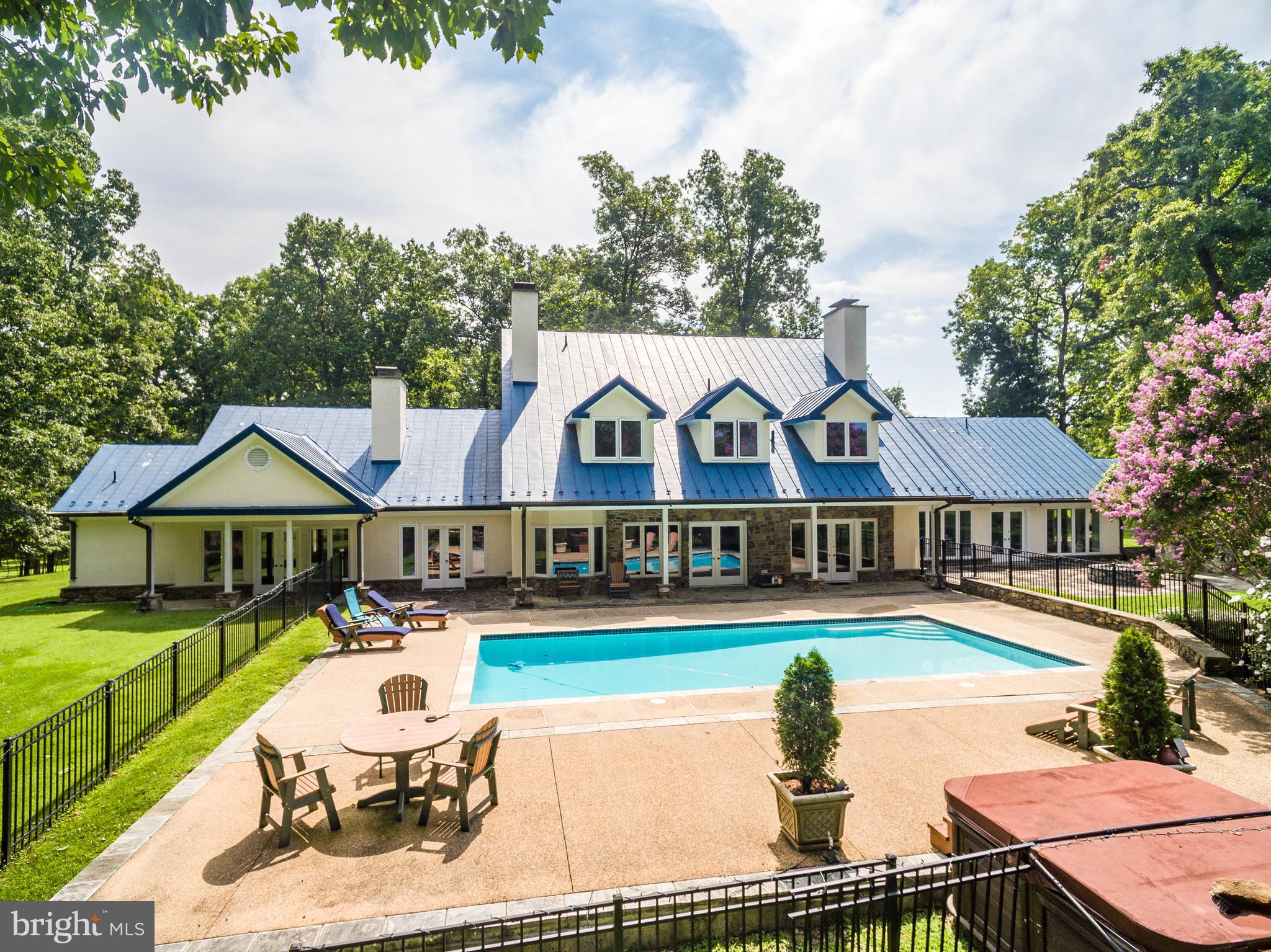 20022 Trappe Road Bluemont, VA 20135 - Photo 93 of 97 Rear of Main House, with porch