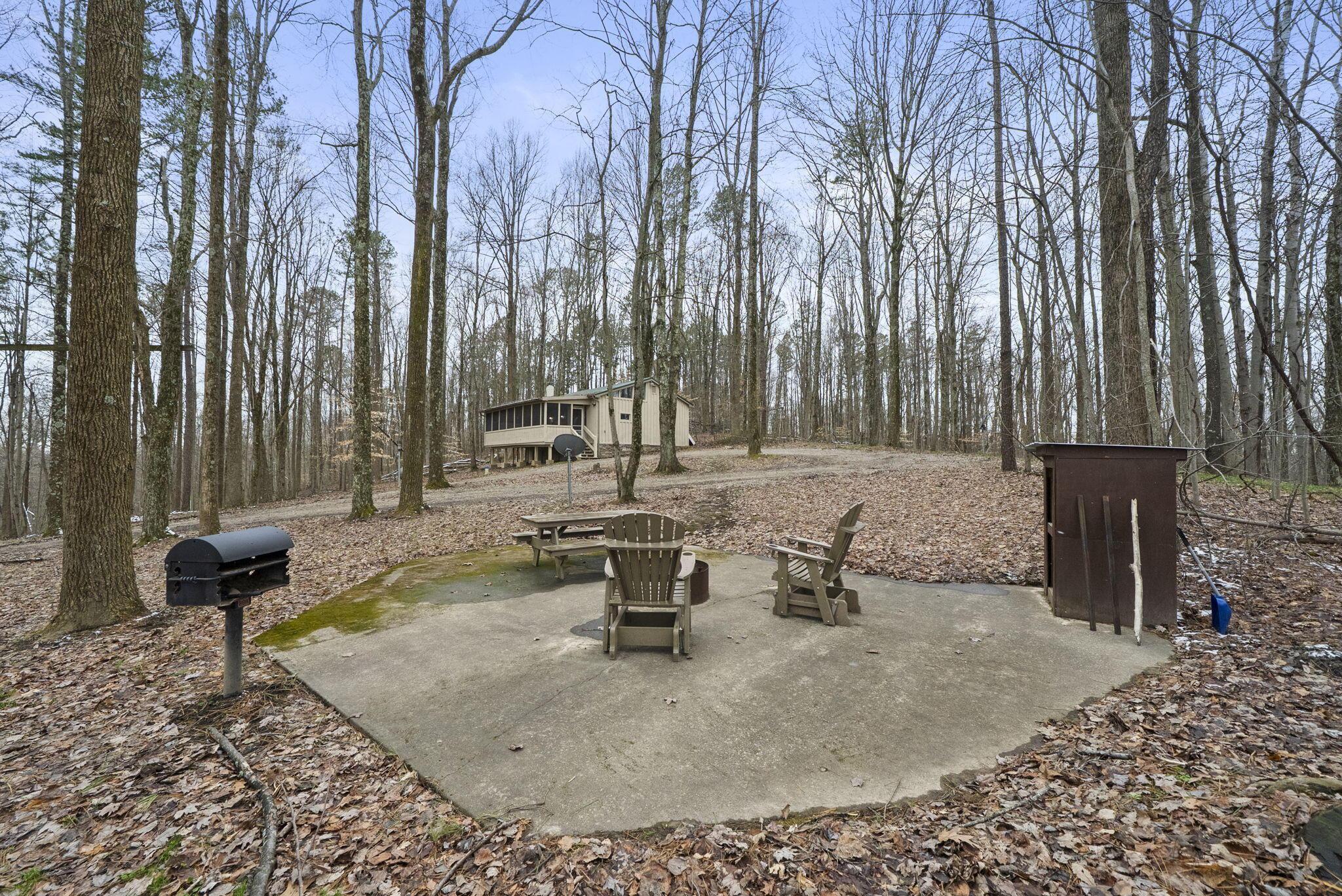 20554 Thompson Ridge Road Laurelville, OH 43135 - Photo 38 of 40 Grill, Firepit and Seating