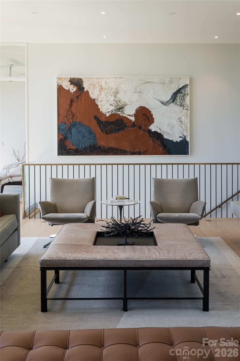 353 Retreat Ridge Way Asheville, NC 28804 - Photo 11 of 48 a view of a bench in a living room