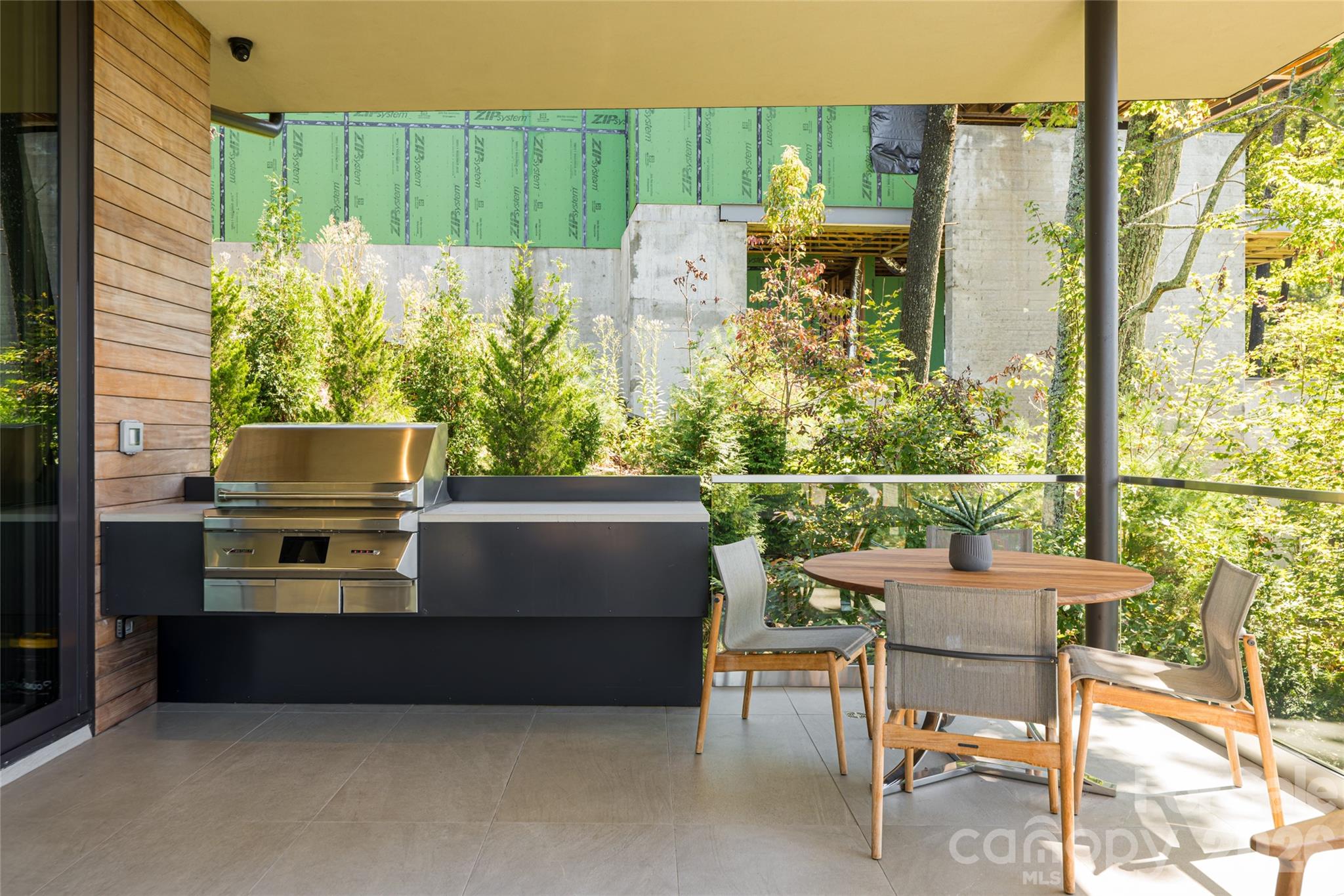 353 Retreat Ridge Way Asheville, NC 28804 - Photo 46 of 48 a view of a chairs and table in the balcony