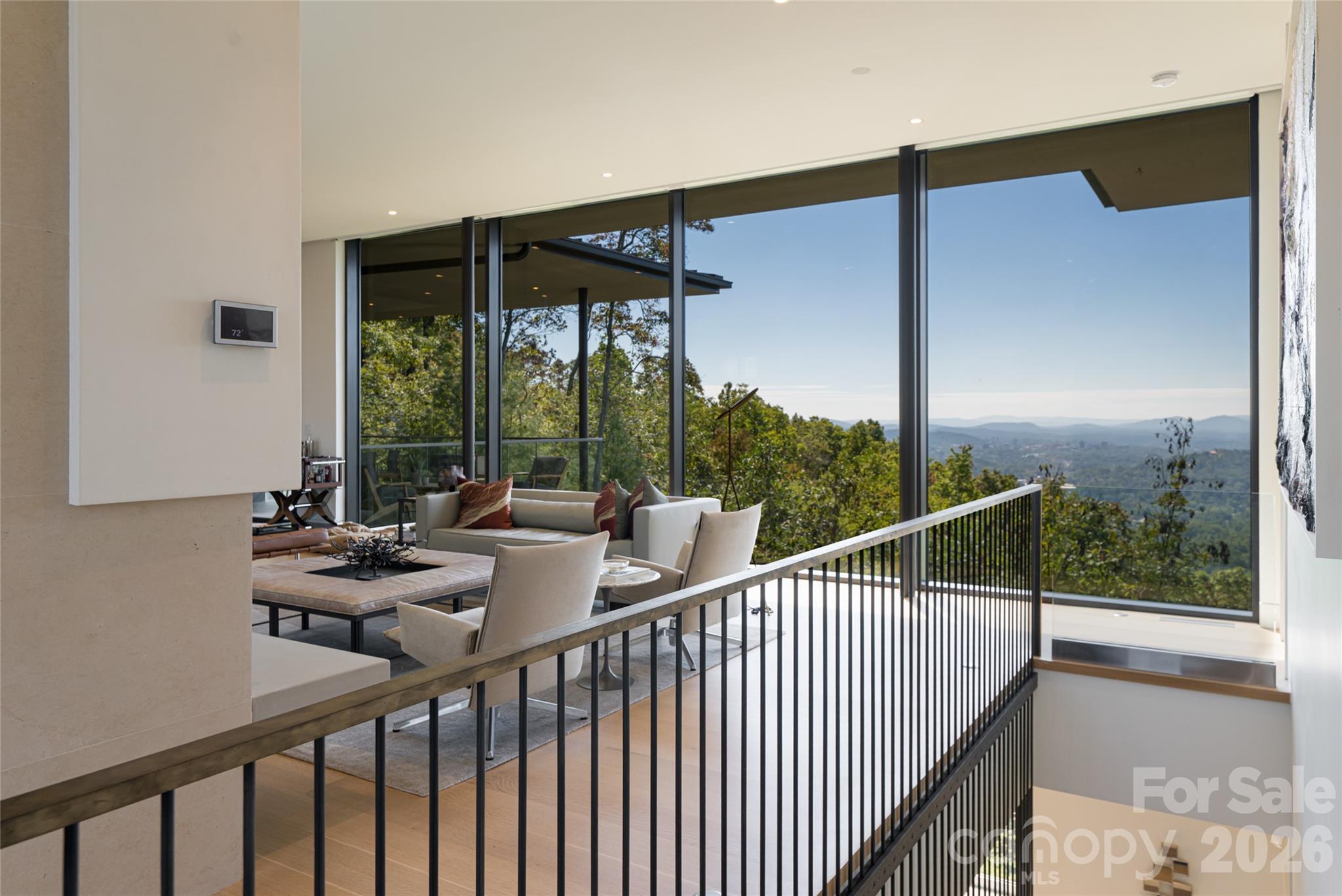 353 Retreat Ridge Way Asheville, NC 28804 - Photo 5 of 48 a view of a city from a balcony