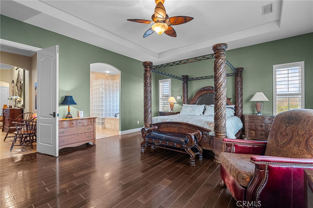 35394 Linda Rosea Road Temecula, CA 92592 - Photo 33 of 69 a living room with furniture and a wooden floor