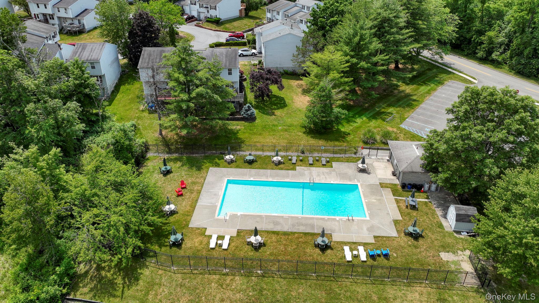 9 Spruce Court Fishkill, NY 12524 - Photo 30 of 33 an aerial view of a house with a yard