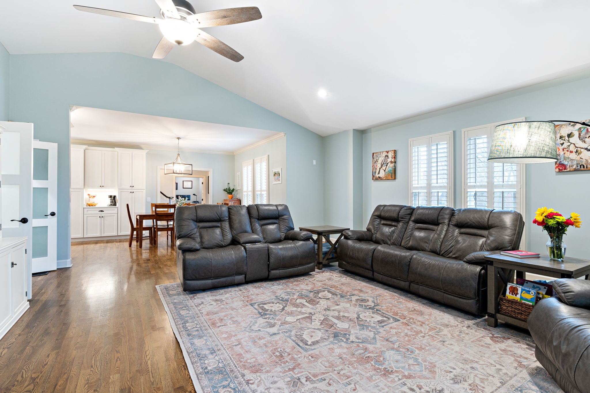 910 Riverbend Road Nashville, TN 37221 - Photo 11 of 48 a living room with furniture and wooden floor