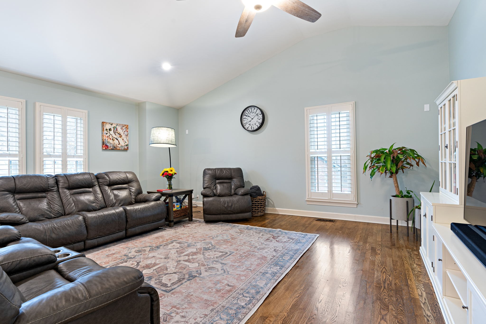 910 Riverbend Road Nashville, TN 37221 - Photo 12 of 48 a living room with furniture and a potted plant