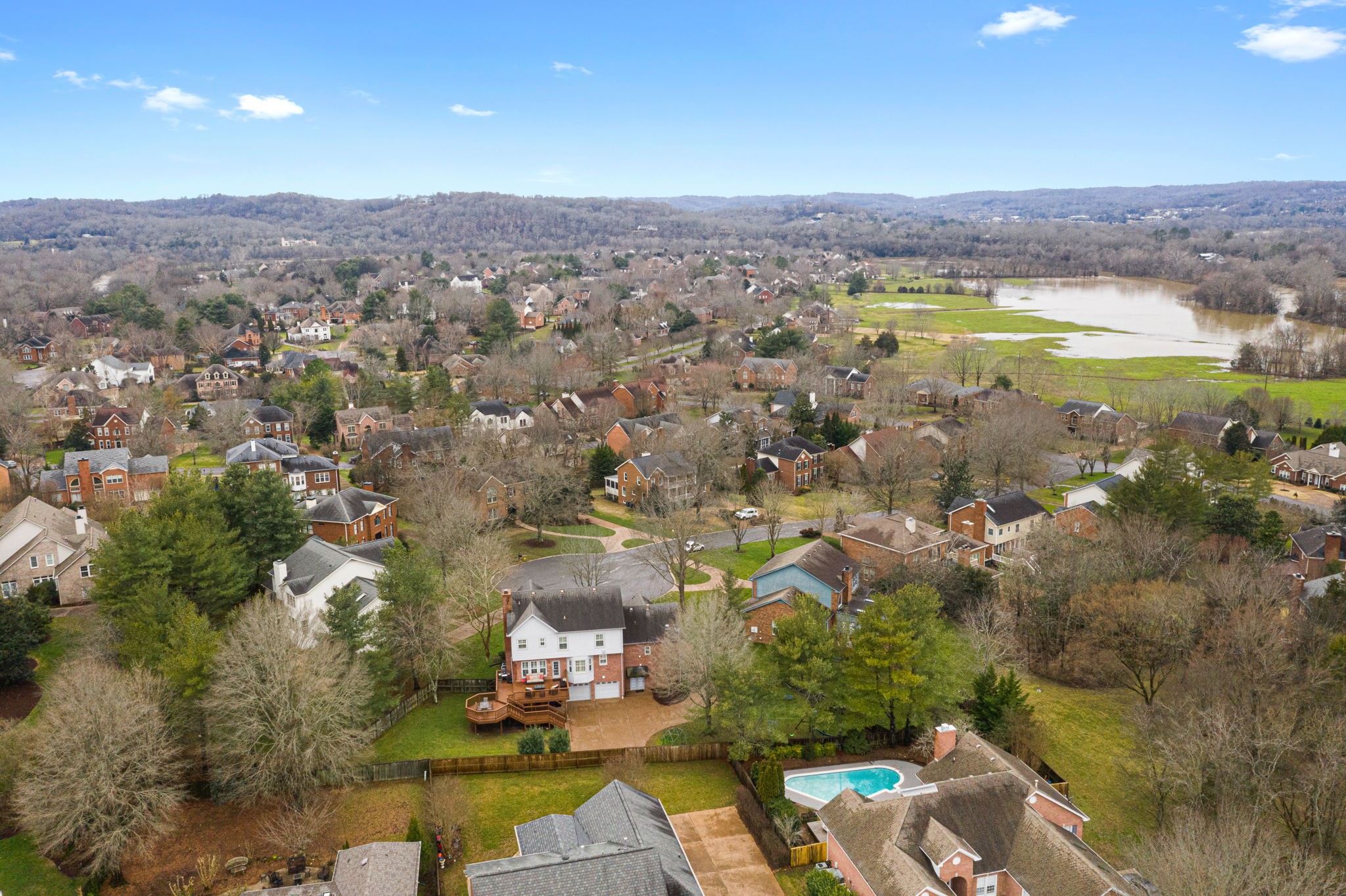 910 Riverbend Road Nashville, TN 37221 - Photo 43 of 48 a view of a city with mountains