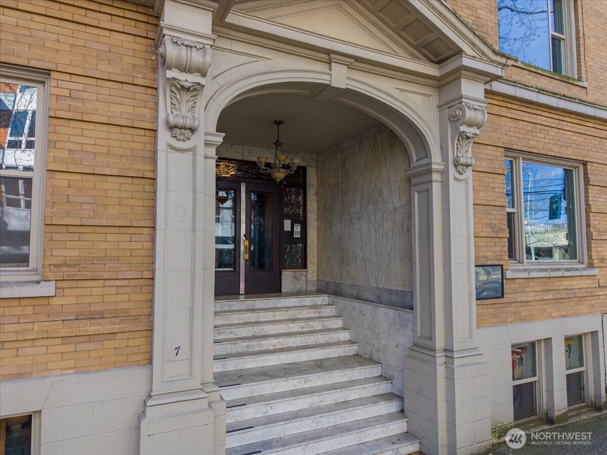 7 Harrison Street, Unit 20 Seattle, WA 98109 - Photo 1 of 27 a view of a entryway door of the building