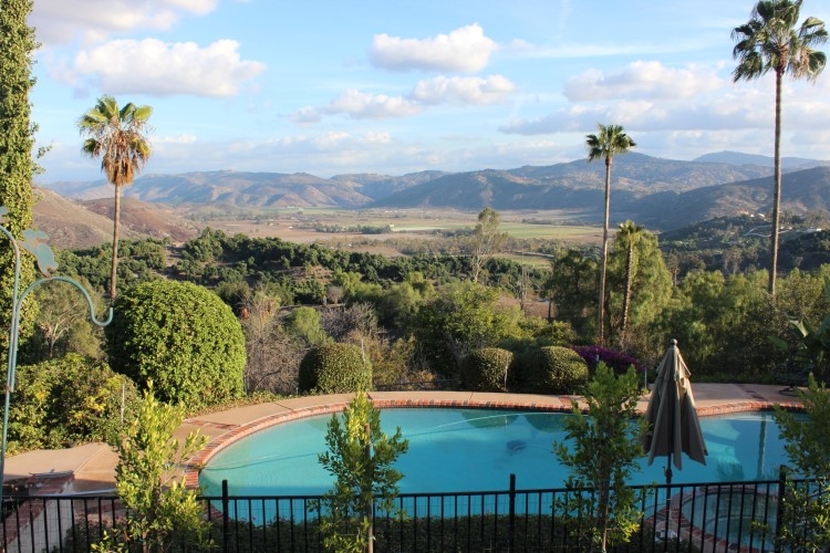 Outstanding views of the San Pasqual Valley open space, orchards and surrounding hills!