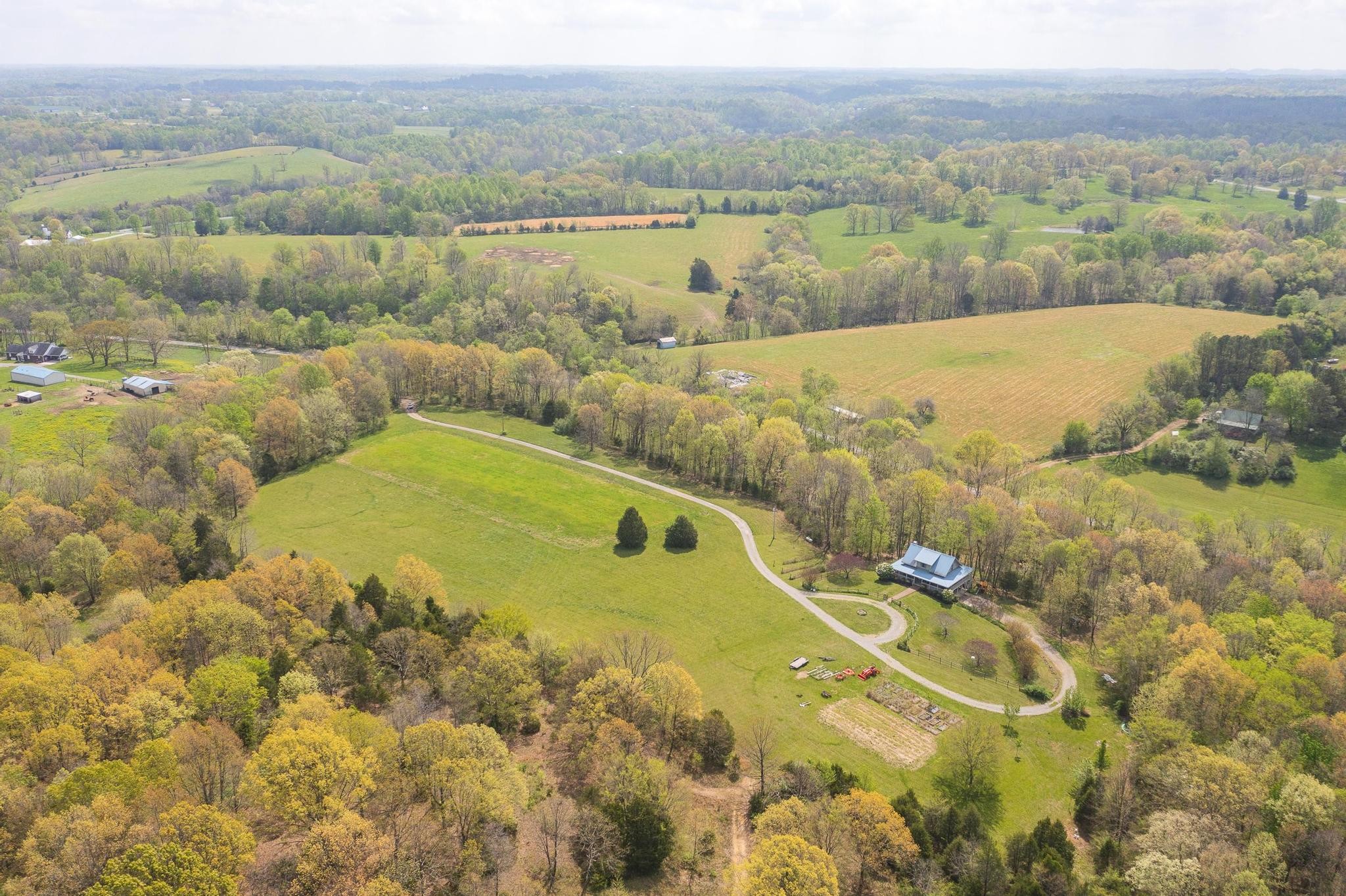 1195 Haskell Akins Road Bethpage, TN 37022 - Photo 54 of 70 a view of a lake with a mountain