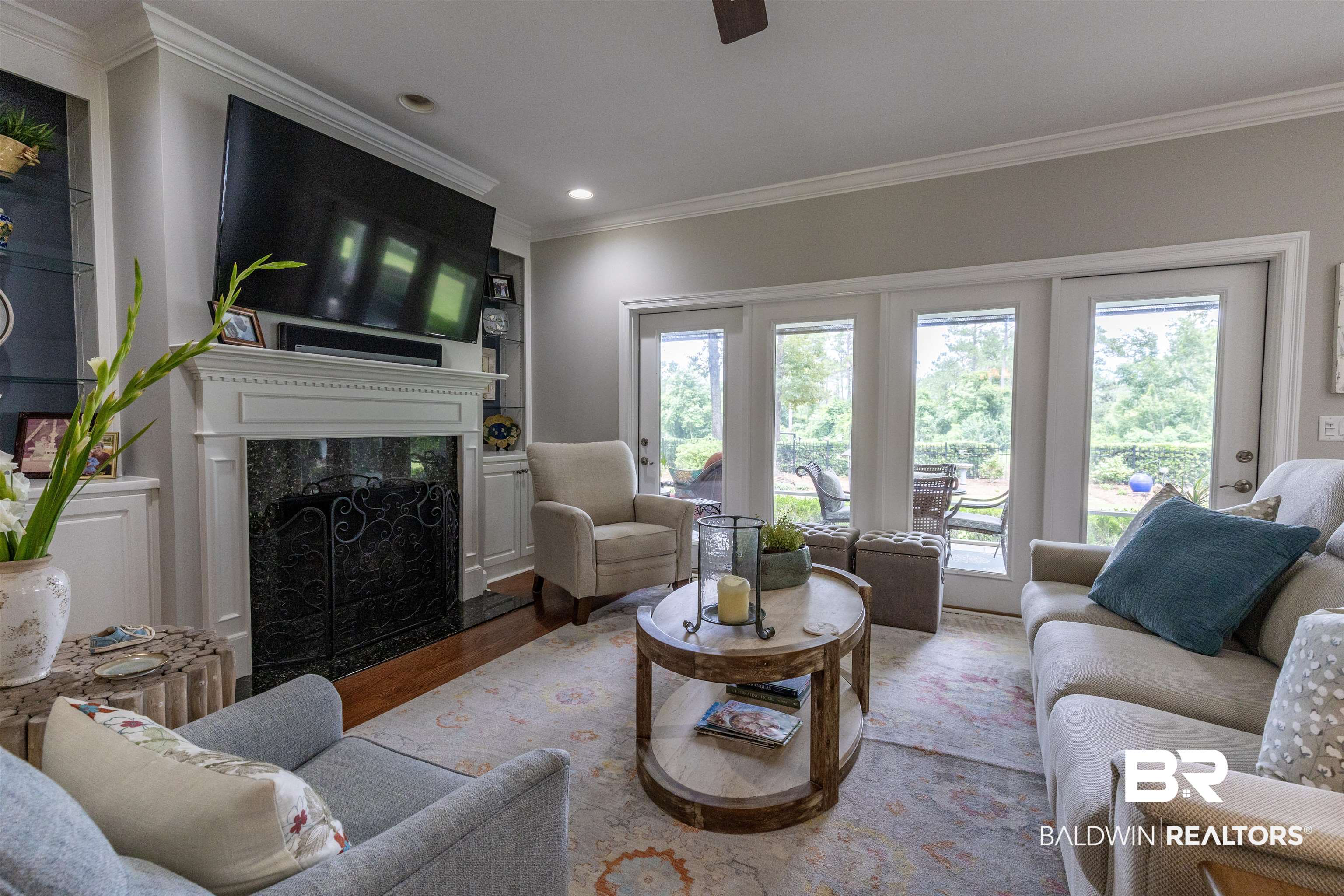 32968 Steelwood Ridge Road Loxley, AL 36551 - Photo 6 of 38 Great Room with Gas Fireplace
