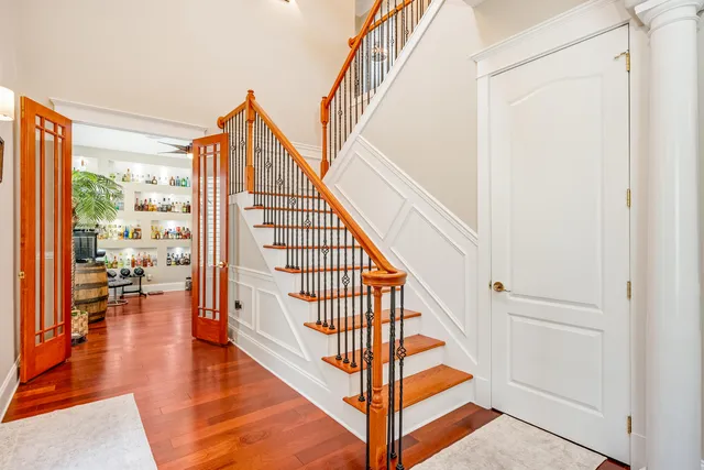 swimming pool with outdoor seating