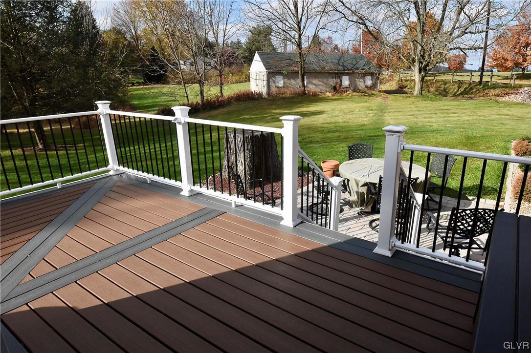 3255 Santee Road Bethlehem, PA 18020 - Photo 29 of 50 New Trex deck & Paver patio below, great flow for