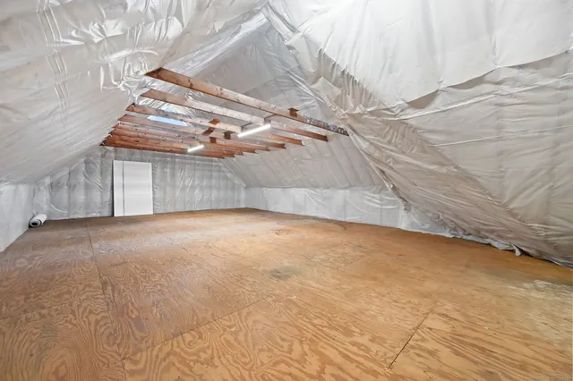 a view of a indoor basketball court