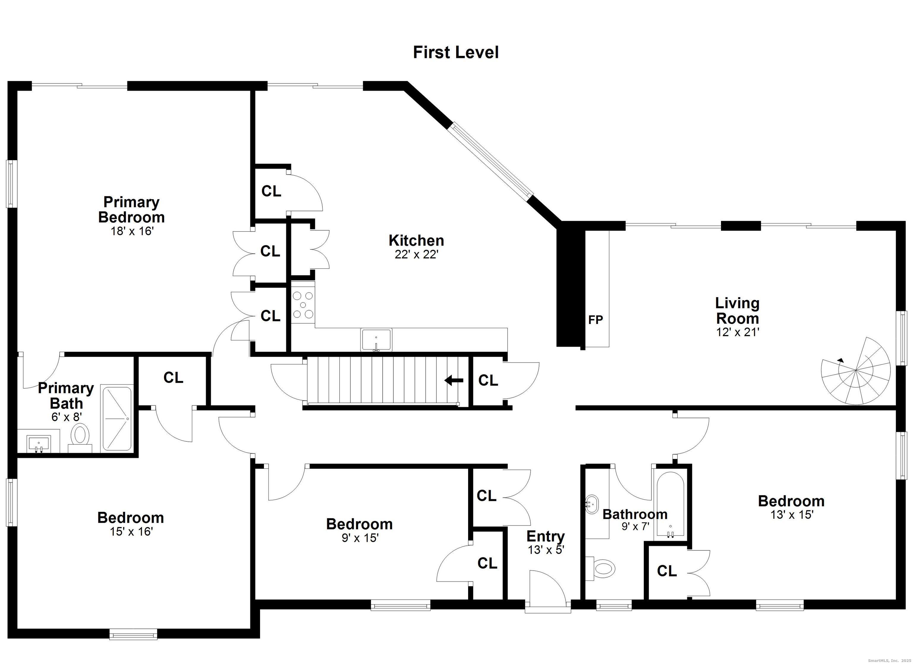 144 West Norwalk Road Norwalk, CT 06850 - Photo 27 of 29 a picture of a wall with a white wall and a painting