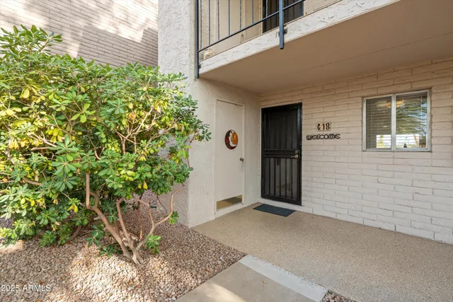 a view of a lake with a city